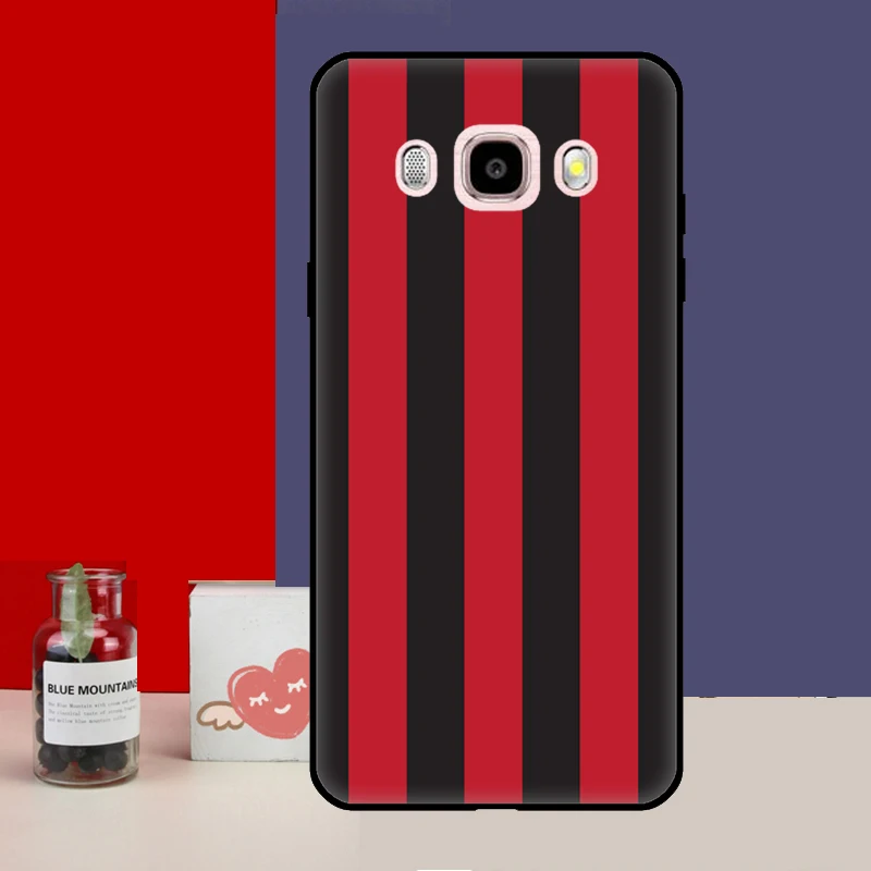Milan Stylish Stripe Design Case For Samsung Galaxy J4 J6 Plus 2018 J8 A6 A7 A8 A9 J1 A3 A5 2016 J3 J5 J7 2017 Cover
