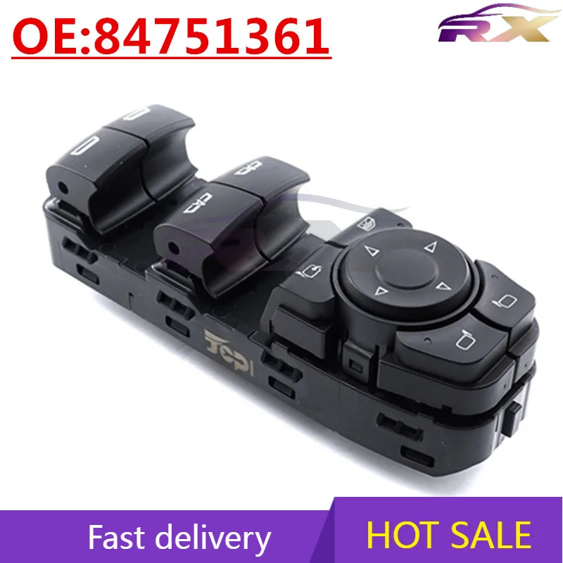 

OEM:84751361 Suitable for Cadillac CT5 automotive glass lifter switches, electric window adjustment switches