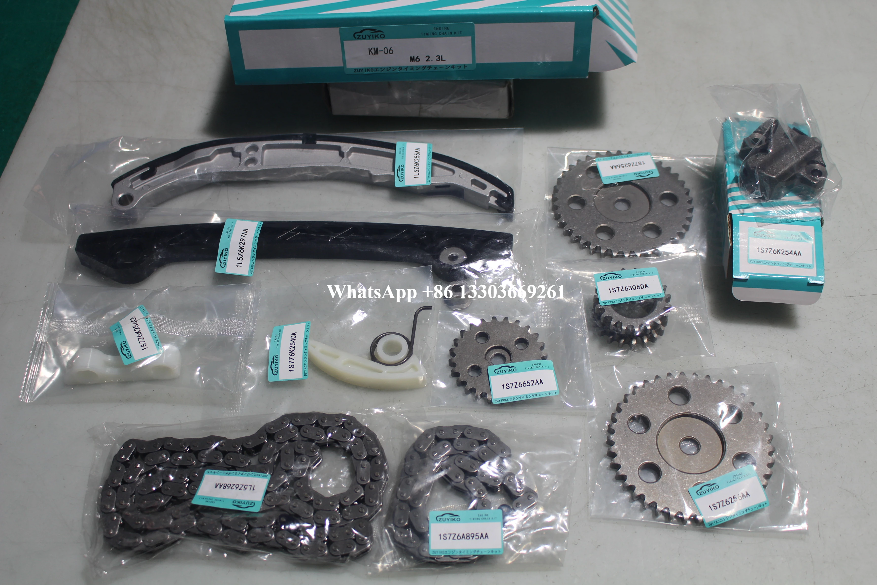 

LF-M6 LF-M3 TIMING CHAIN KIT FOR MAZDA lf-m6 lf-m3 engine timing chain set L301-12-201 KM-06