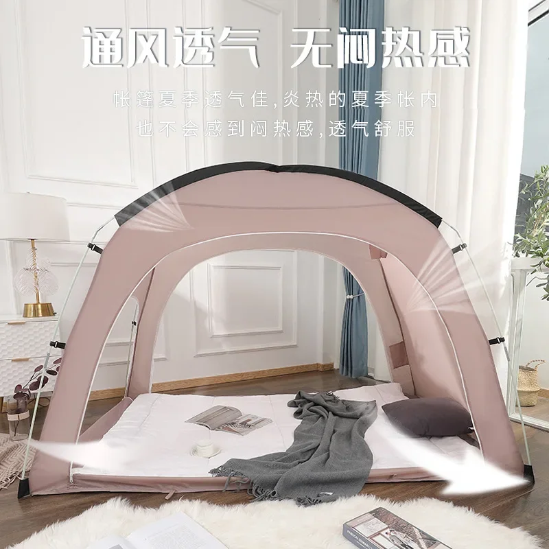 

2025 Children's Play House Indoor Tent Adult Household Bed On The Gr ound Windproof Warm Mosquito Proof Single Double Tent OT4