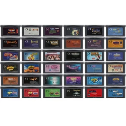 Cartouche de jeu vidéo GBA, 32 bits, Crash Spyro Nemo Rayman, Tiny Toons