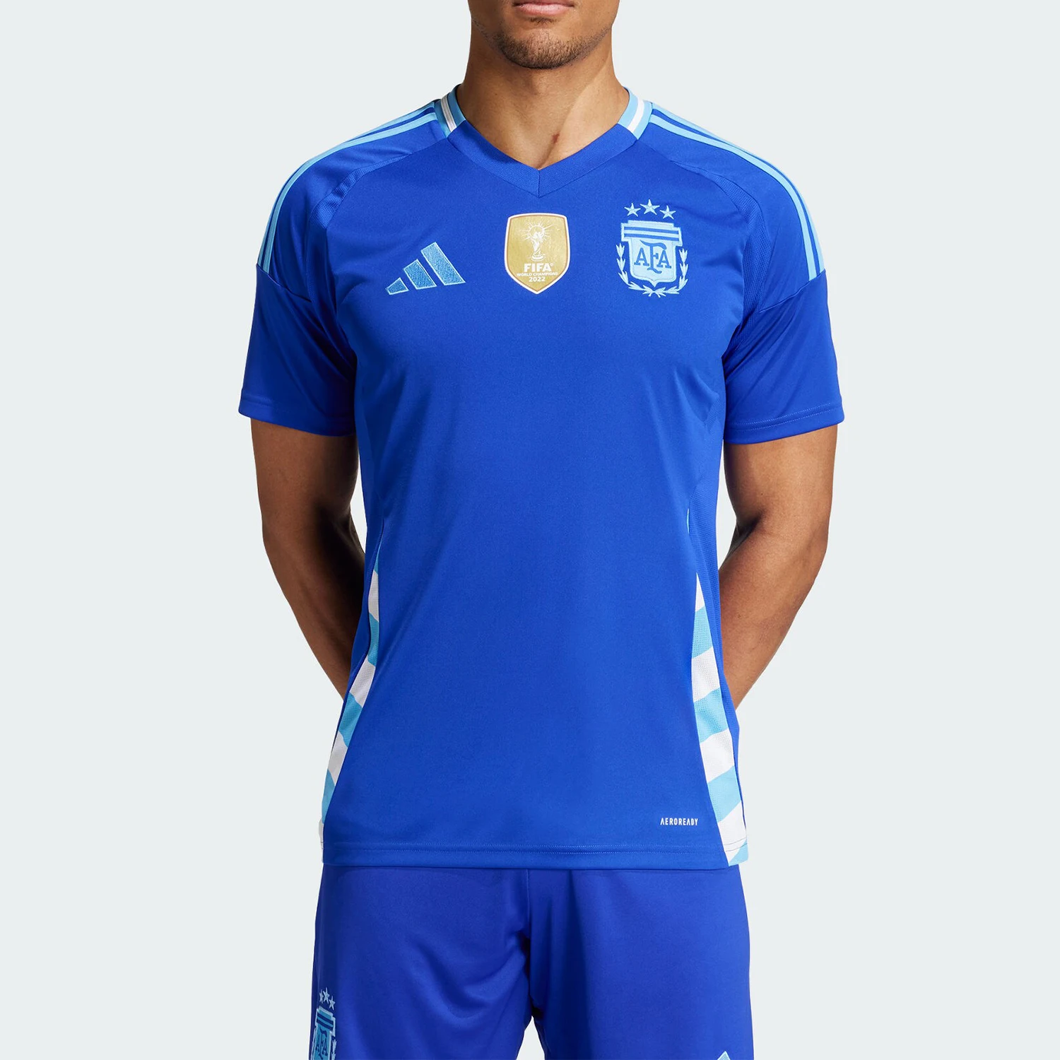 maillot-de-football-adidas-authentique-pour-hommes-edition-supporters-de-l'equipe-argentine-modele-ip8413