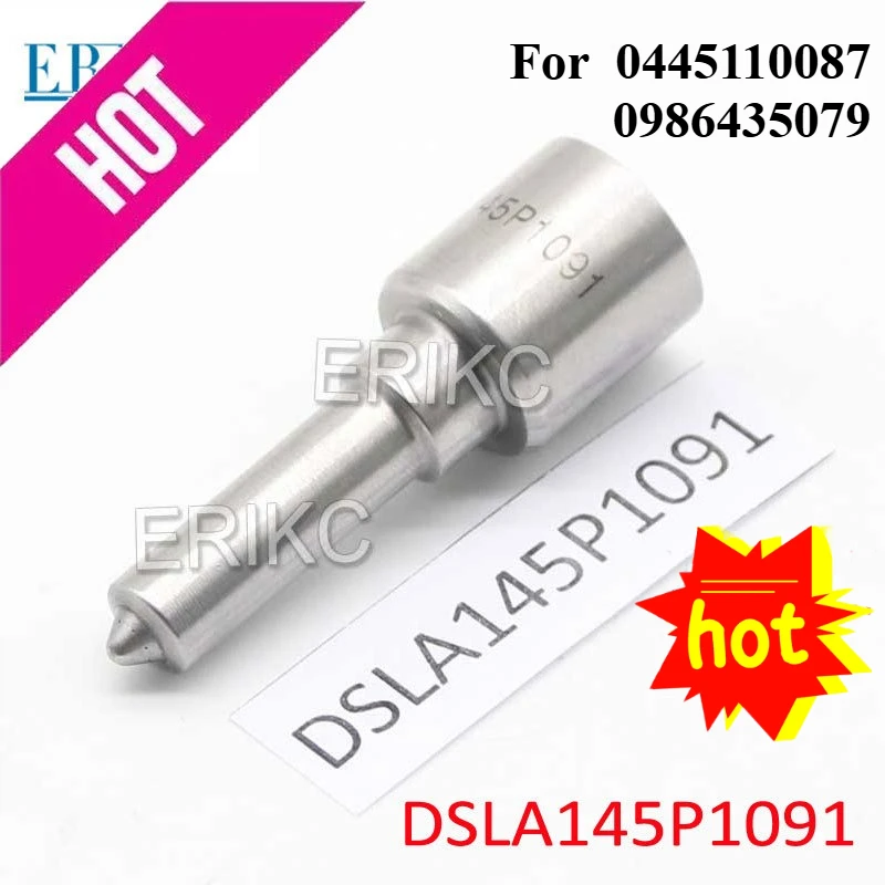 Inyector de Combustible DSLA 145 P 1091, Punta de Inyector DSLA145P1091, Rociador de Inyección Diésel 0433175318 para RENAULT OPEL 0445110087 0986435079