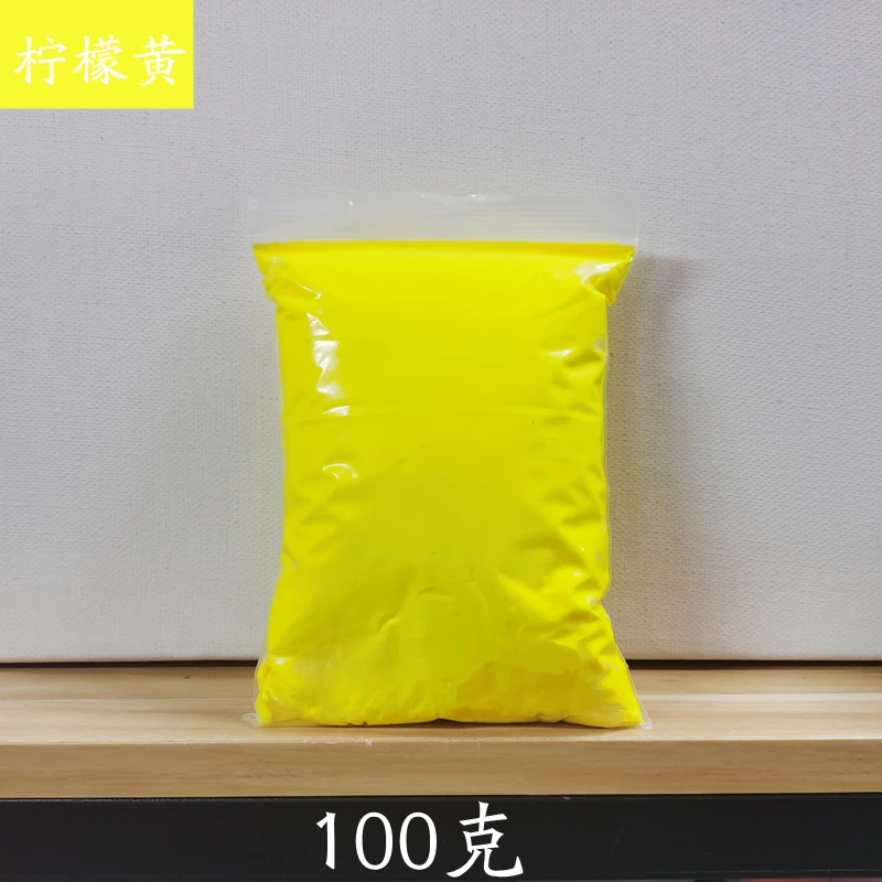24 kleuren Super Lichte Klei Niet giftig 100g 500g in Zak Plasticine Kleur Klei Ruimte Modder Kleuterschool school Handwerk DIY Materiaal