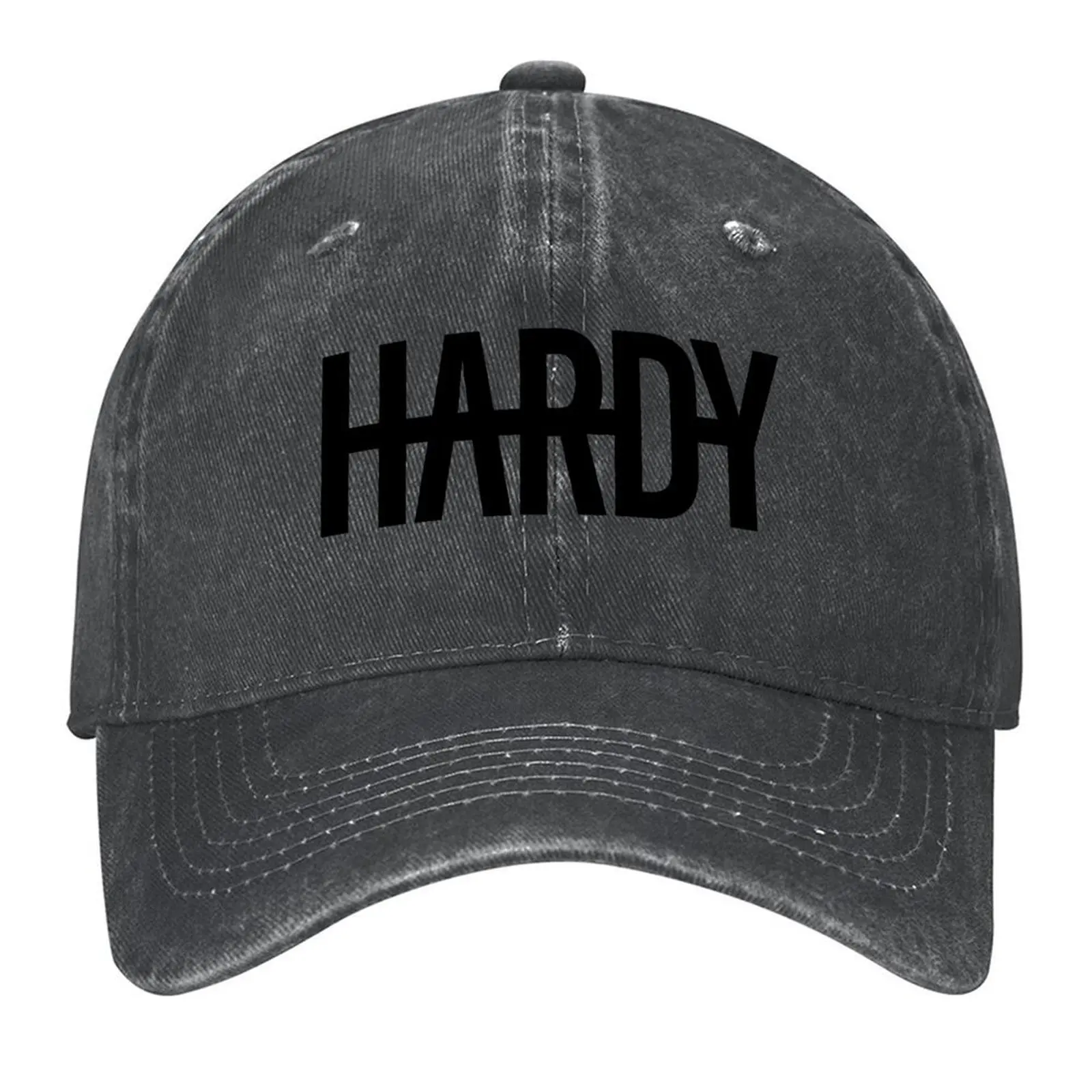 

hardy merch logo Baseball Cap Big Size Hat Golf Hat Man Sunscreen golf hat genuine Hats For Men Women's