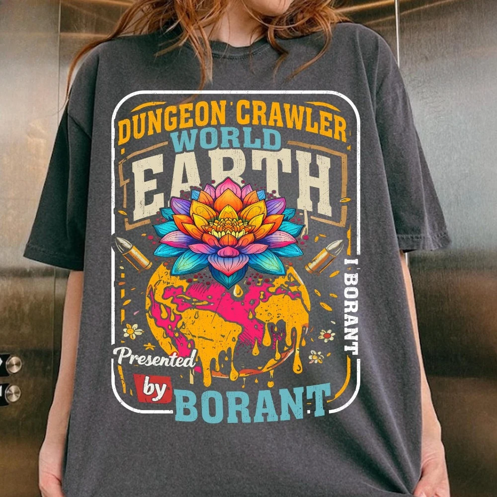 Dungeon Crawler Carl T-Shirt, Prinzessin Donut Mongo Design T-Shirt, Fantasy-Buch-Charakter-T-Shirt, Gamer-Print – Detail 7