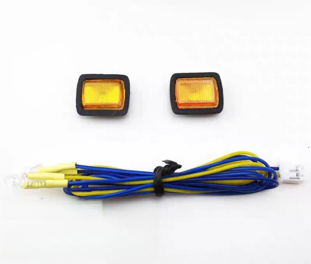 1/10 Crawler Car turn signal Light for Tamiya cc01 Jeep Wrangler YJ Bodyshell 1 10 RC Truck Upgrade part