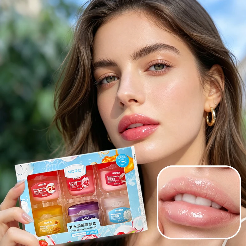 12 Piece Fruity Lipstick Case, Deep Moisturizing, Bright Lip Color, Suitable for Dry Lips, Care for Lip Skin, Lip Care