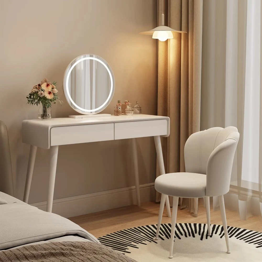 Quarto vaidade mesa gavetas de armazenamento espelho vaidade mesa luxo vestir coiffeuse de chambre maquillage móveis do quarto