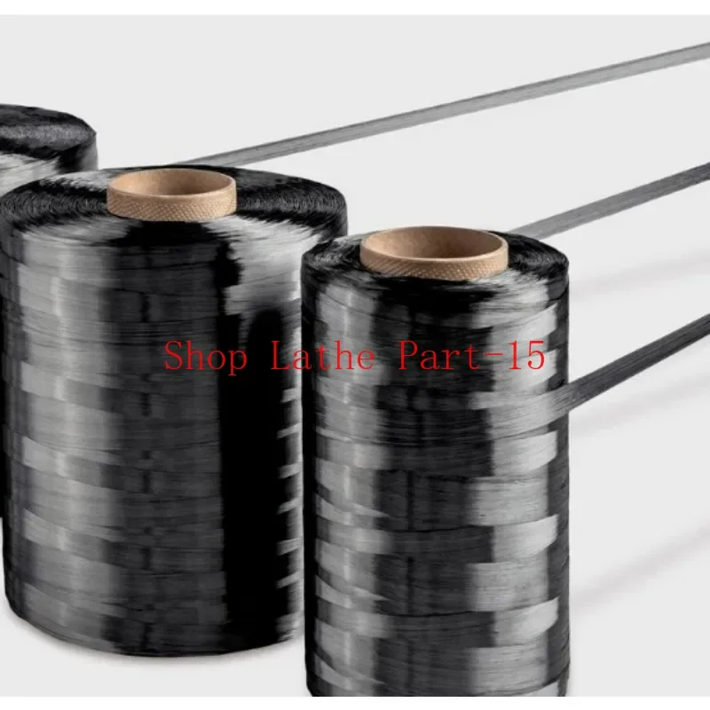 

1K 3K 6K 12K 24K 48K Carbon Fiber Fibre Tow Filament Yarn Thread Tape 50M