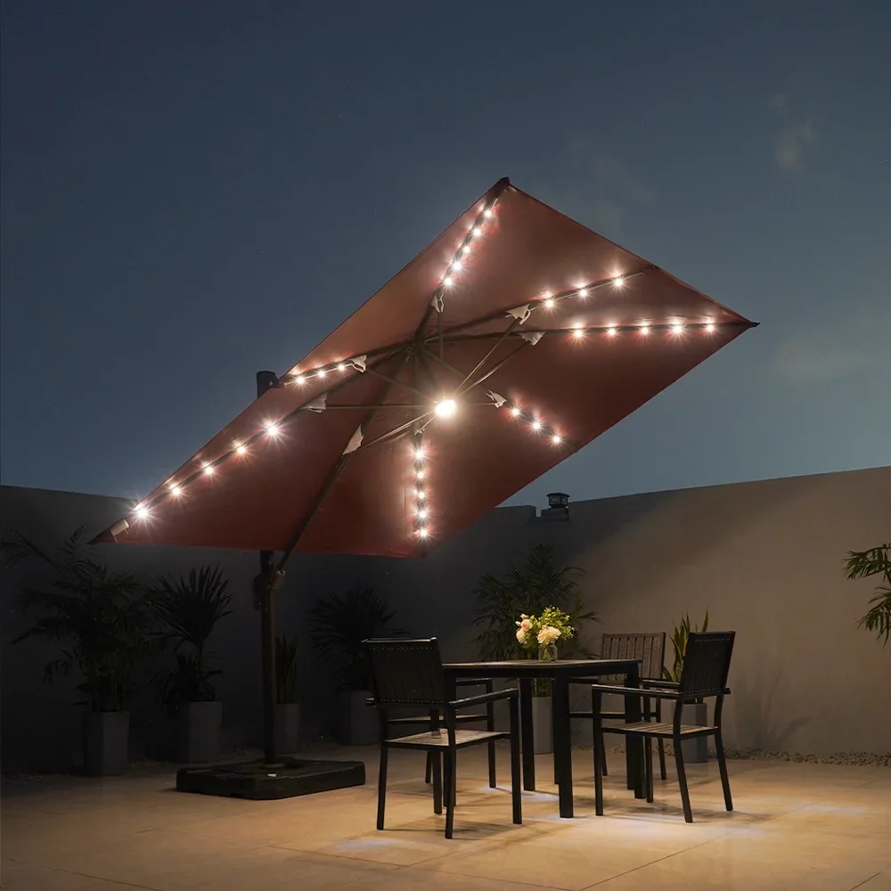 Outdoor Parasol Garden Terrace Roman Umbrella