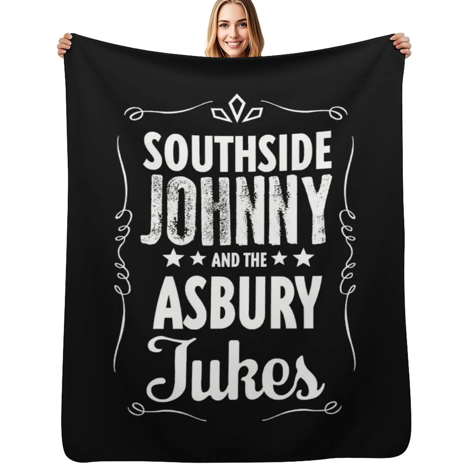 

Southside Johnny The Asbury Jukes Throw Blanket Personalized Gift Warm Large Blanket