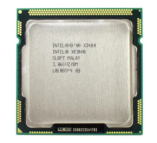 Xeon X3480 Processor 8M Cache 3.06 GHz SLBPT LGA1156 equal i7 880