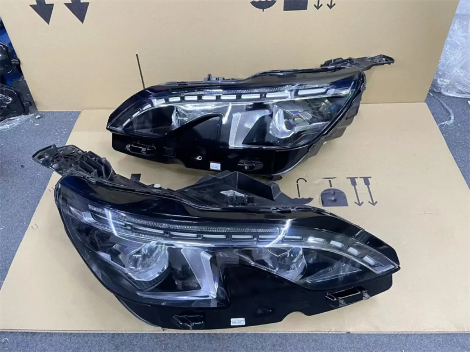 

Car Headlight headlamp Daytime Running Light DRL Head lamp Low High Beam for Peugeot 508 308S 408 08 2008 3008 4008 5008