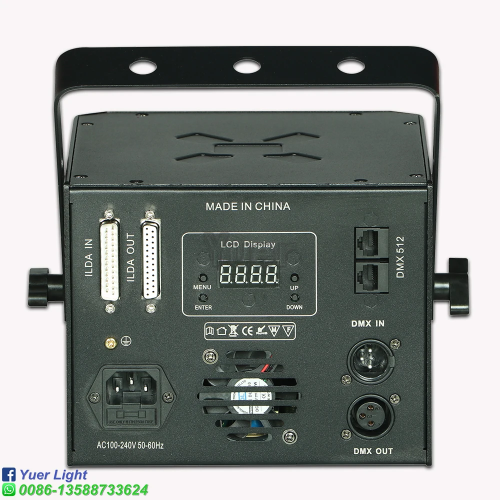 1W 2W 3W 4W 5W Laser Light With ILDA RJ45 3D Animation Beam Pattern Scanner Effect Lights DMX512 For DJ Disco Party Satge Effect