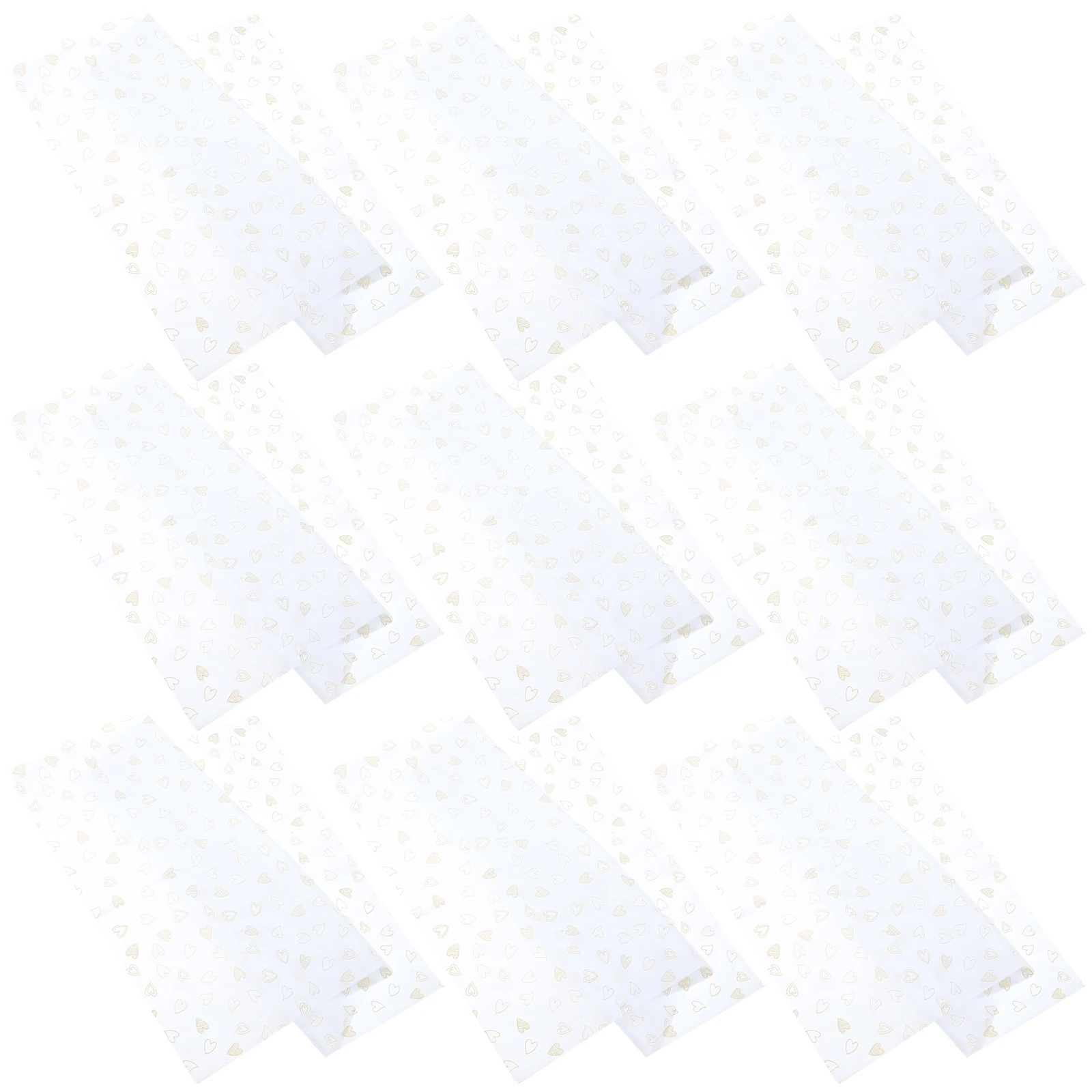 

28 Sheets Heart Shaped Wrapping Paper Romantic Design Floral Bouquet Tissue Gift Packing Material Thin Decorative Sheets