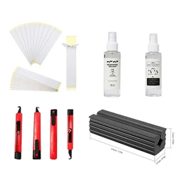 Golf Club Grip Kit riparazione Spray solvente sostituzione nastro adesivo biadesivo strumento per la ricrescita mazze da Golf