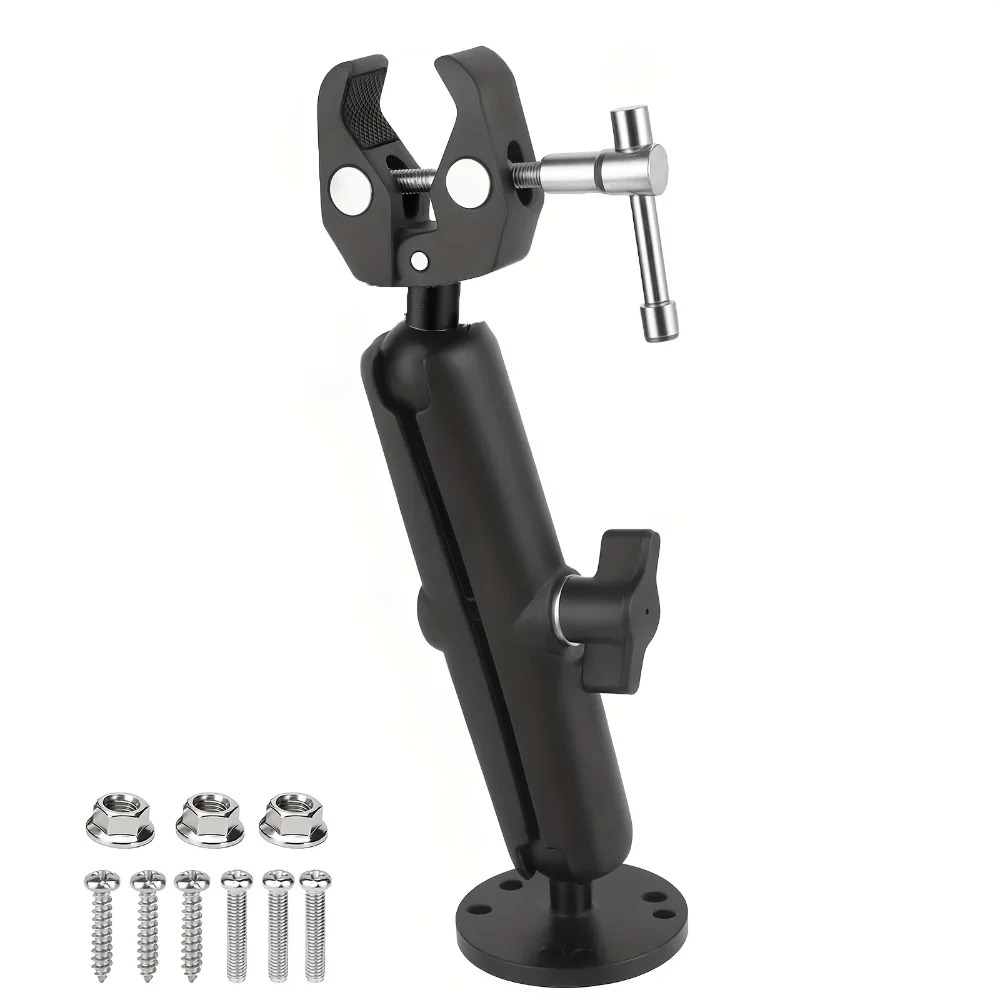 Trolling Motor Stabilizer Support Mount Stabilizer Bracket Accessory Metal Women Parts Adjustable For Pontoon Boats Boating Sail