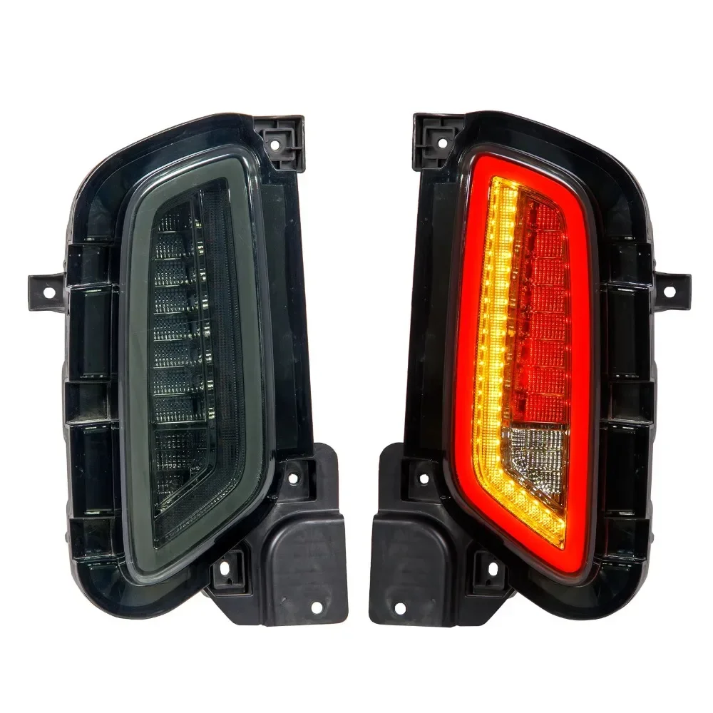 for Toyota Hyryder 2023-2024 Upgrade Red ABS LED Rear Bumper Reflector Tail Brake Lights Rear Marker Turn Signal Lamp Assembly detail image 3