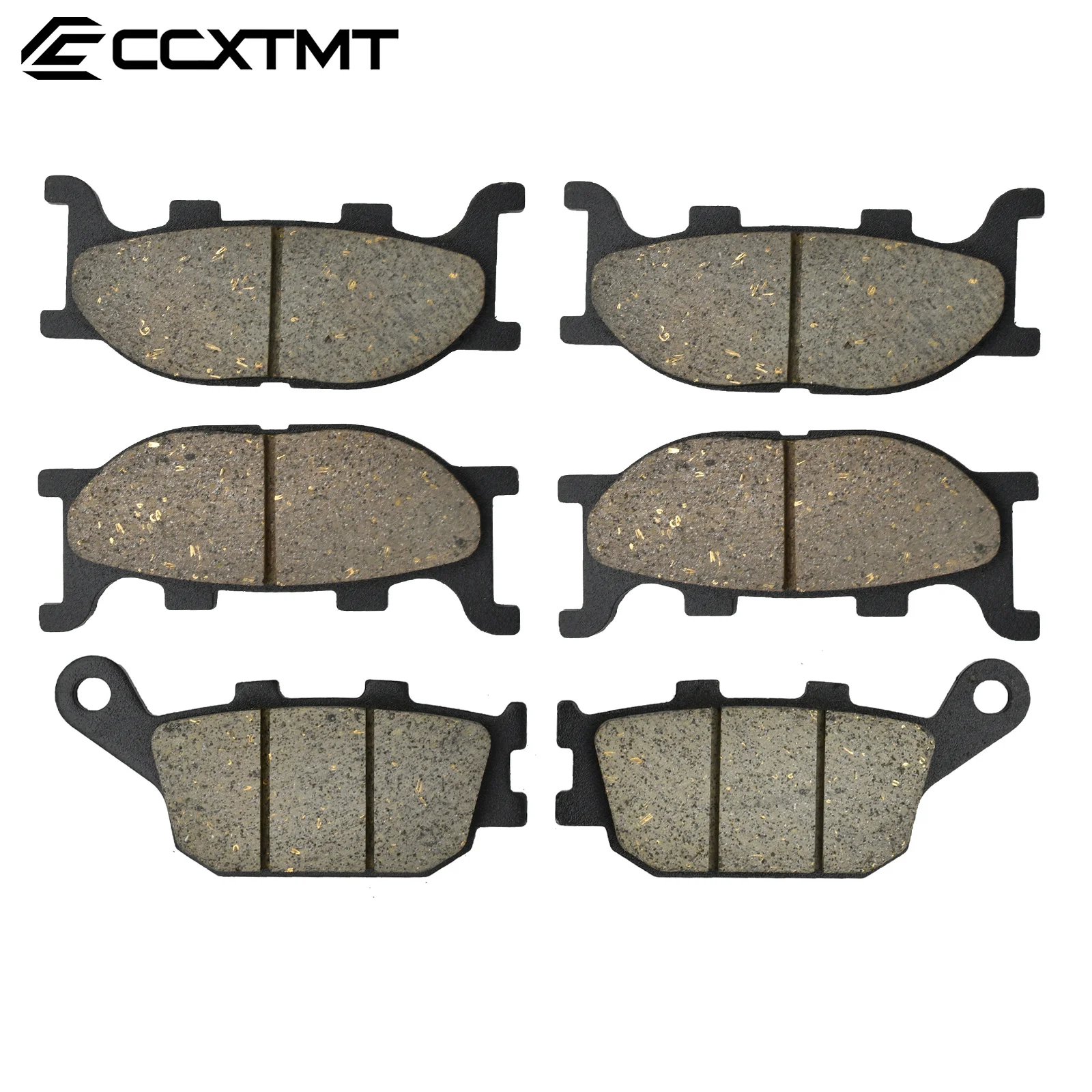 Pastilhas de freio dianteiro e traseiro para motocicleta, para yamaha XJ6-N XJ6-F XJ6-S XJ6-SP desvio fz6 fz 600 ss/st/sv FZ6-NS FZ6-Fazer 2004-2007