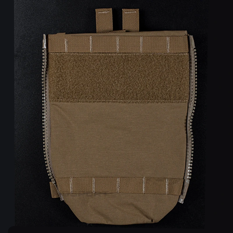 Vest Back Panel Water Bag FCPC V5 Hydration Bladders Water Reservoirs Storage Bag With Side Zipper Plate Carrier Vest