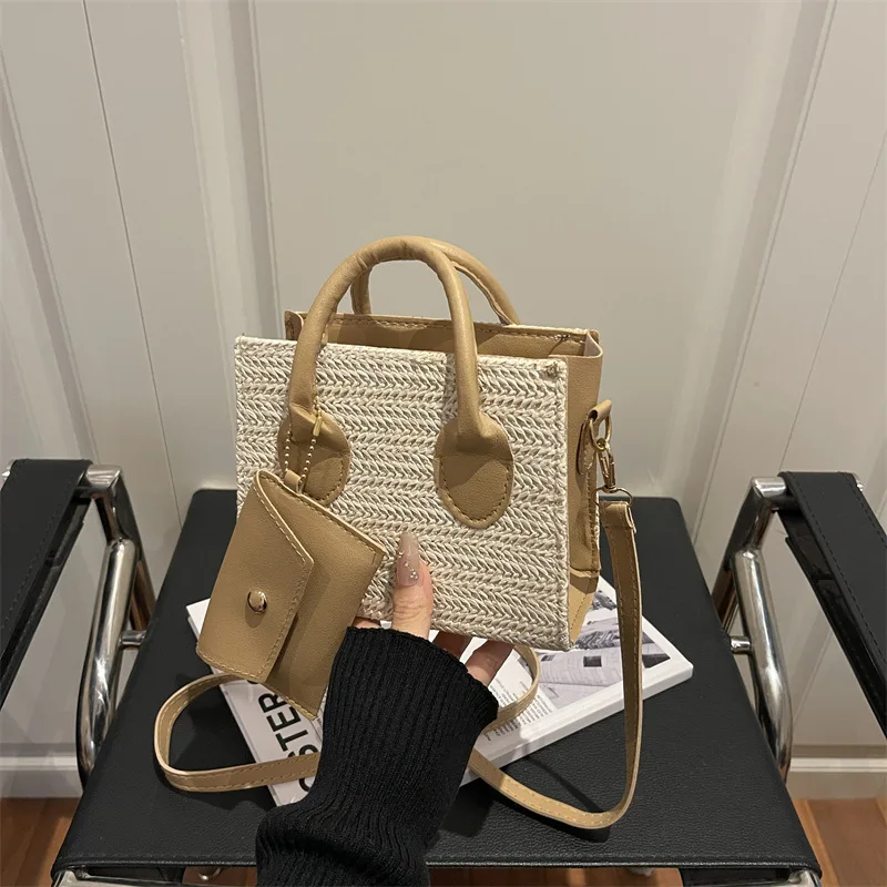 حقيبة عمل ممتازة لخريف وشتاء 2025 للمحترفين، حقيبة كروس متعددة الوظائف من الجلد الناعم، محفظة كتف واسعة