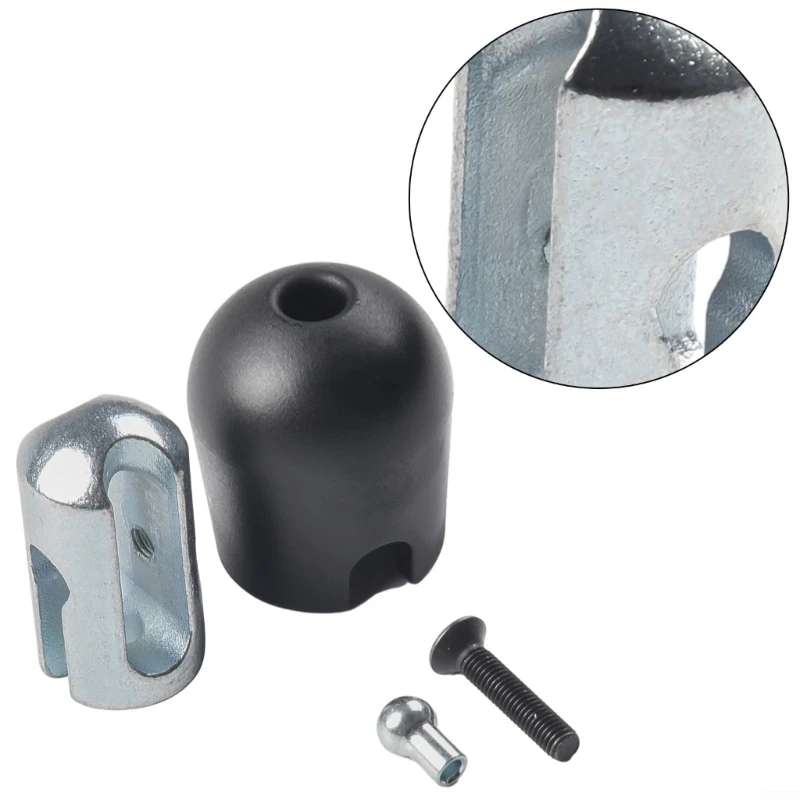 Q39E Gym Machine Cable Stoppers Gym Machine Cable Accessories Cable Balls Stopper for Gym Equipment Easy to Install