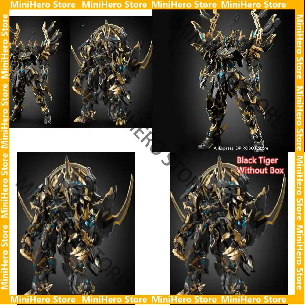 

В наличии: Оригинальная фигурка робота-дракона Black Tiger из ПВХ, масштаб 1/6, Zen of Collectible