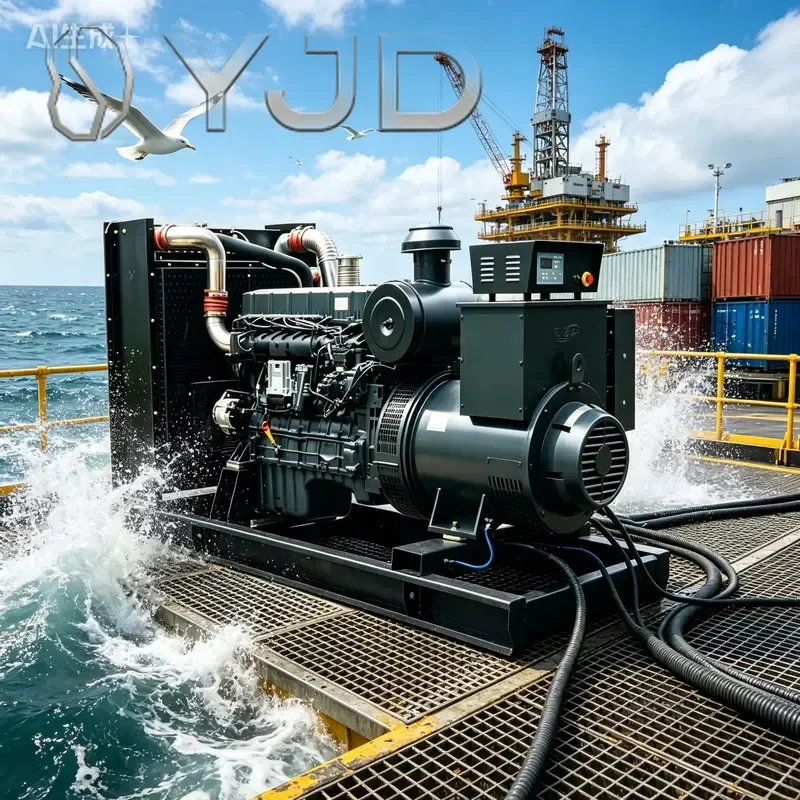 YJD Parkins 403D-15G Stamford 10Kva 12kva 15kva 10kw Single Phase Diesel Generator Open Frame ATS