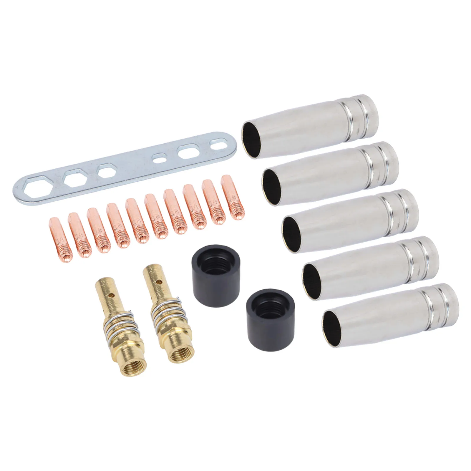 

Welding Tasks Welding Torch Nozzles Welding Tools Silver,Copper,Black Compatible With AK15 Copper Welding Accessories