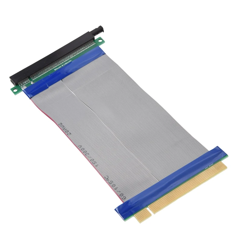 EF-PCI-E Express 16X Riser Card Extender Extension Cable Ribbon Flex