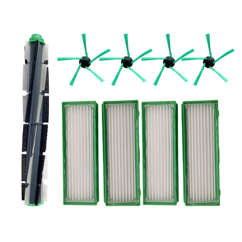 Kit de pièces de rechange pour aspirateur Vorwerk Kobold VR200 VR300, brosse à rouleau principal, brosse rotative et filtre Hepa