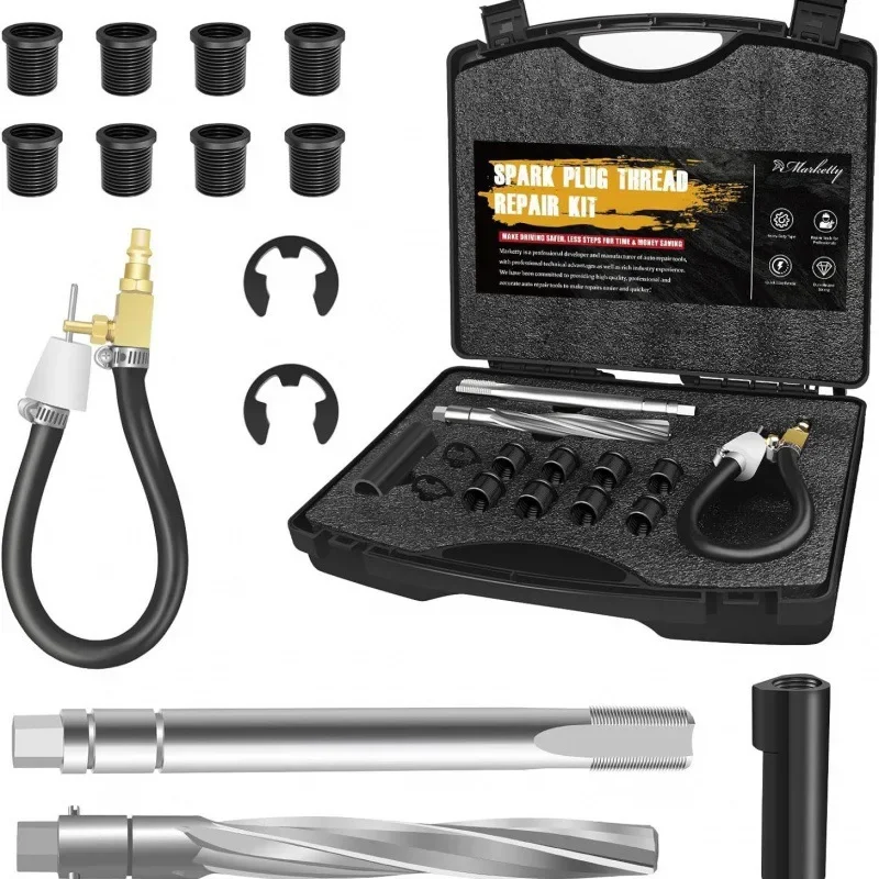 Spark Plug Thread Repair Tool Kit, Auto Repair Tool