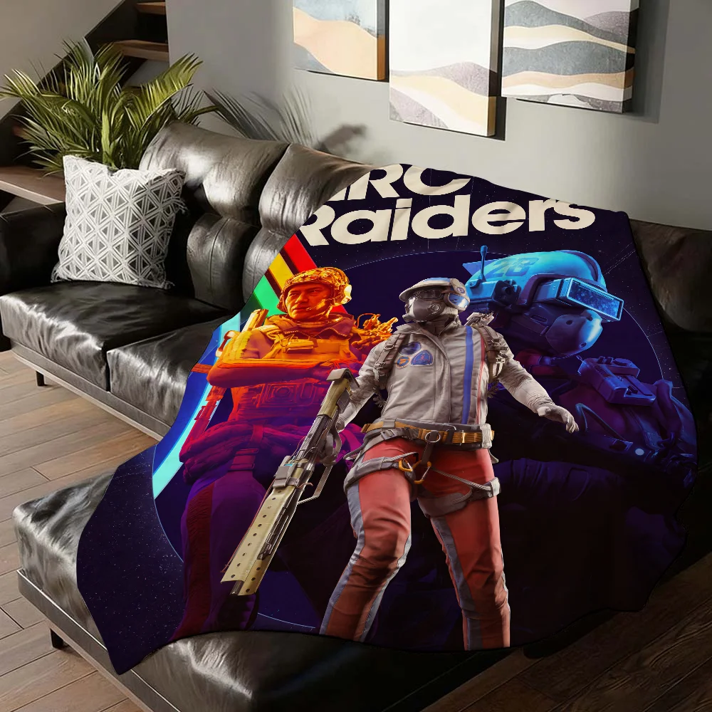 Game Arc Raiders Blanket Soft and Skin Friendly For Couch Bed Napping Bedspread All Seasons Comforter