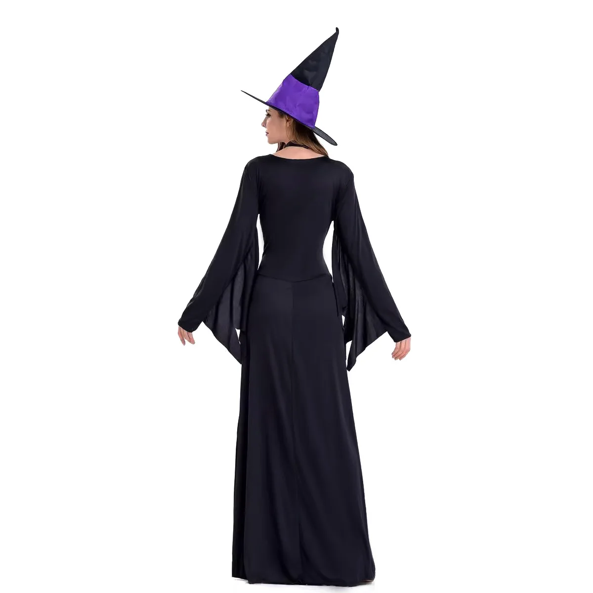 2025 New plus Size Purple Devil Witch Costume for Women loween Stage Performance Par Outfit Chinese Manufacturer