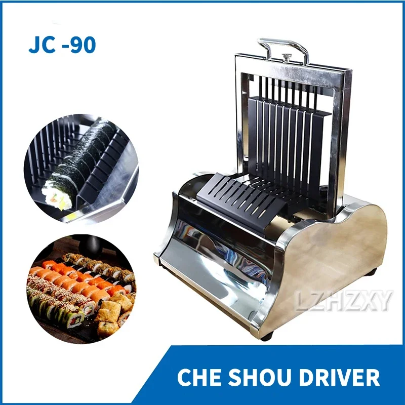 

Commercial Sushi Roll Slicer Sushi Flap Sushi Maker Cutting Stainless Steel Manual Sushi Roll Cutting Machine