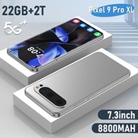 Pixel 9 Pro XL Smartphone 7.3inch Global Version 22G+2TB Snapdragon8 gen4 10core Android15 72+108MP 4G/5G Cellphone Mobile Phone