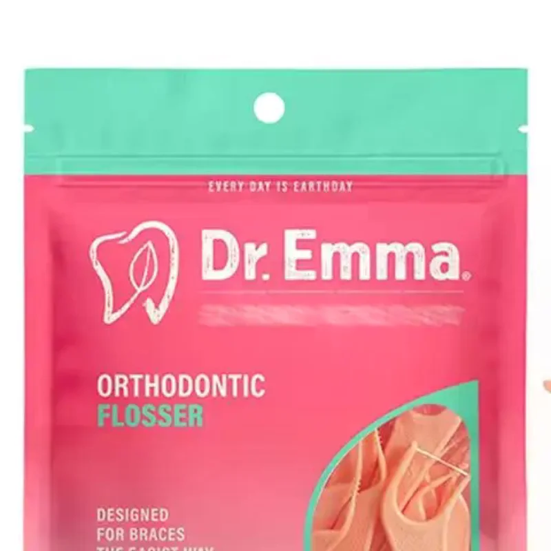 

60Pcs Orthodontic Flossers For Braces - Ortho Dental Floss Picks For Adults & Kids Fits Under Arch Wire