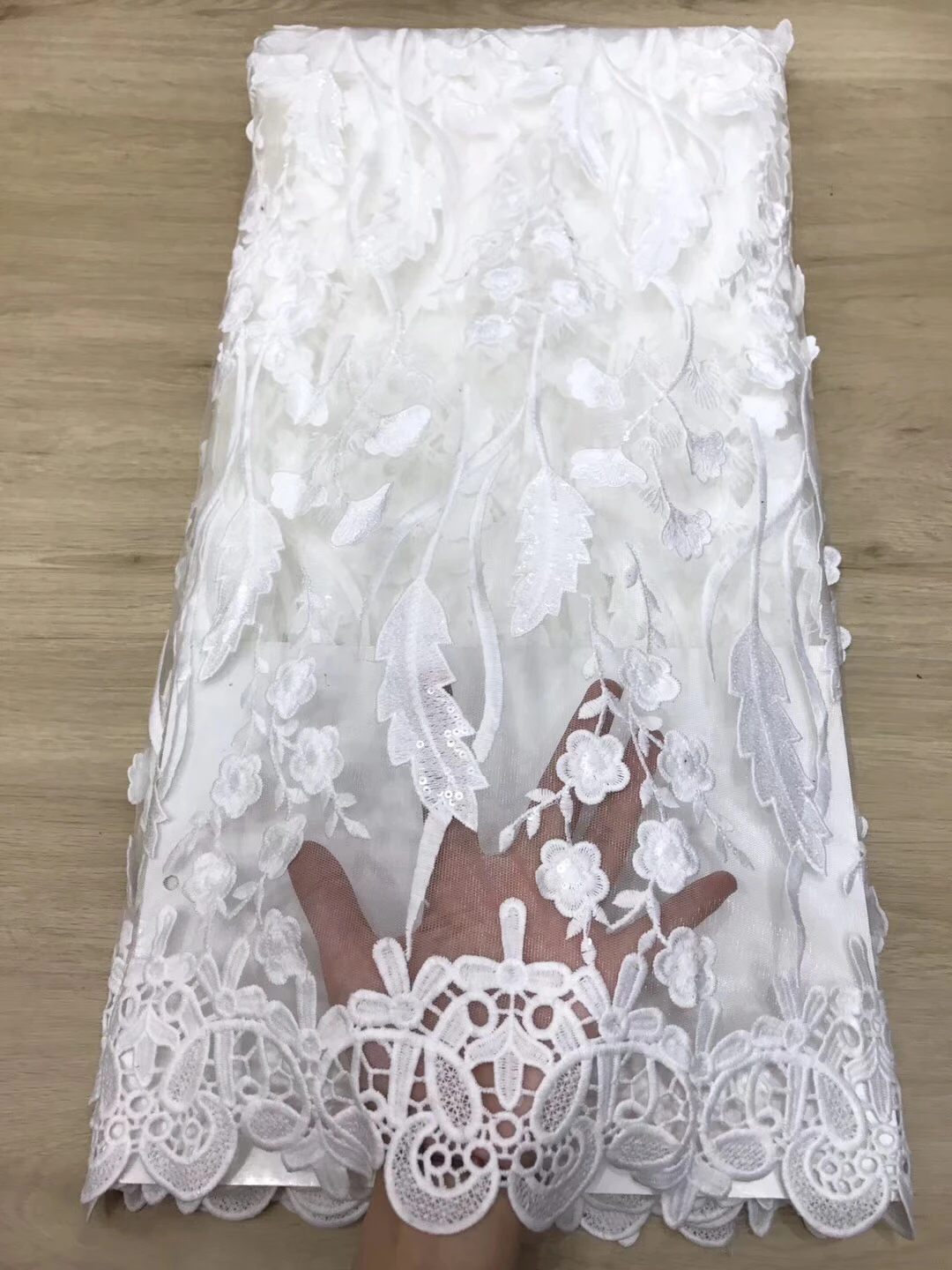 

yards Wax Lace French Net Lace Fabric 2020 High Quality Lace African Lace Fabric For Nigerian Wedding Dress