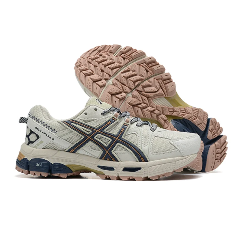 Classic  Asics Onitsuka Kahana8 Running Shoes Women Men Breathable Mesh Soft Sole Comfortable Sport Shoes Flat Shoes