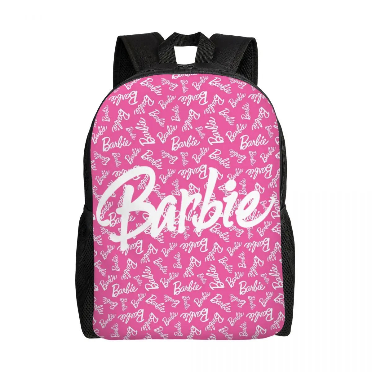 Custom Barbie Laptop Backpack Men Women Basic Bookbag for College School Students Bag