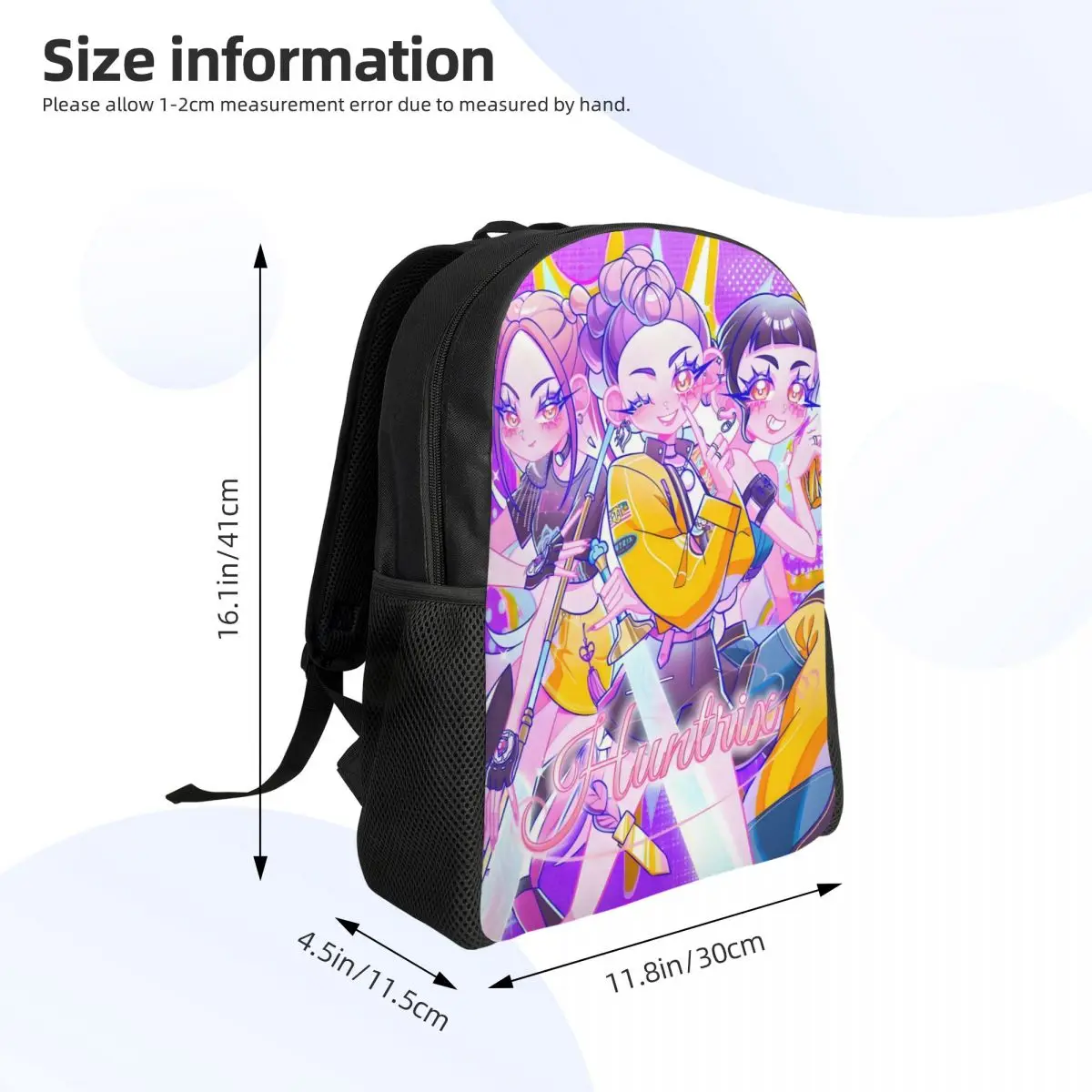 Aangepaste Kpop Hunter Demons Reisrugzak Dames Heren School Computer Boekentas Huntrix College Student Dagrugzak Zakken
