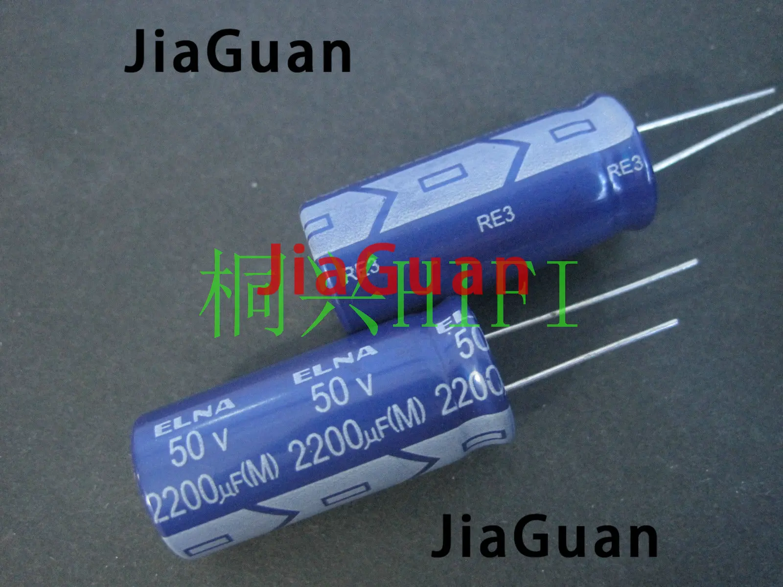 10pcs NEW ELNA RE3 50V2200UF 16X35.5MM audio electrolytic capacitor 2200uF/50V blue robe 2200UF 50V re3 50v 2200uf