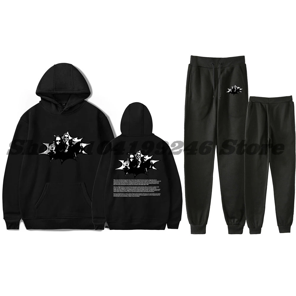 

Robin Schulz PULLOVER HOODIE Merch Hoodies Set Мужчины Женщины Толстовки Брюки из двух предметов Style2