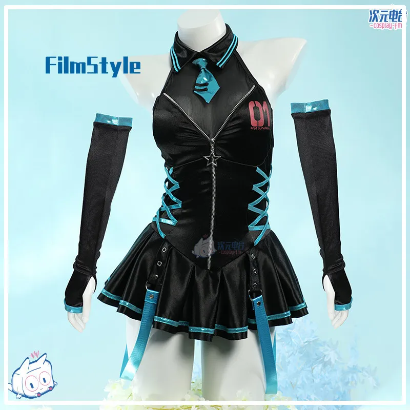 

Fan Art Swimsuit Mirai, Women's Black One-Piece Summer Swimsuit, Suitable for Hot Springs & Water Activities