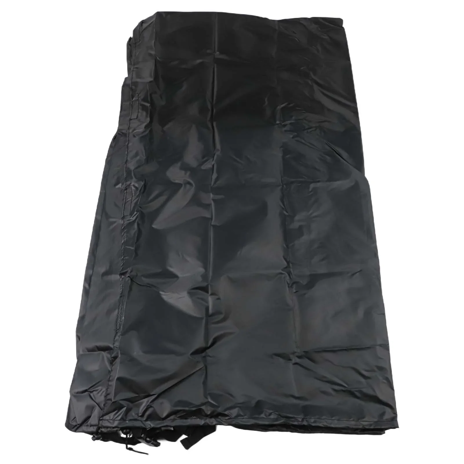 Cubierta impermeable para estante de leña de 4 pies para exteriores con rejillas de ventilación y cierres laterales delanteros para un fácil acceso a leña