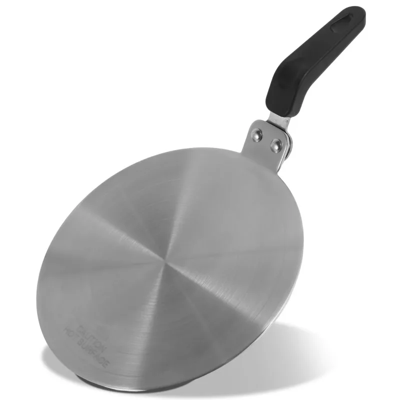 Stainless Steel Induction Cooktop Converter Heat Diffuser Plate Round Induction Adapter Plate for Kitchen Cookware