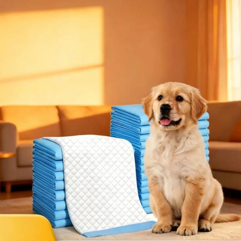 Disposable Pet Underpads, Super Absorbent Odor Neutralizing Pads, Waterproof Leakproof Dog Pee Mats for Dogs & Cats Potty Train