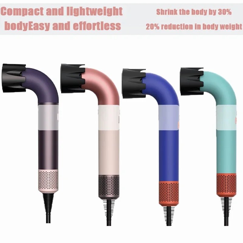 

-High-Speed Nozzle Hair Dryer For HD18 Hairdryer Rapid Drying With Negative Technology, EU Plug UK Plug US Plug Korean Plug 17