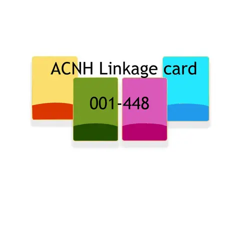 NEW ACNH linkage card Viché Mineru Tulin Cece Sanrio ankha NFC NTAG215 animal Card for NS switch